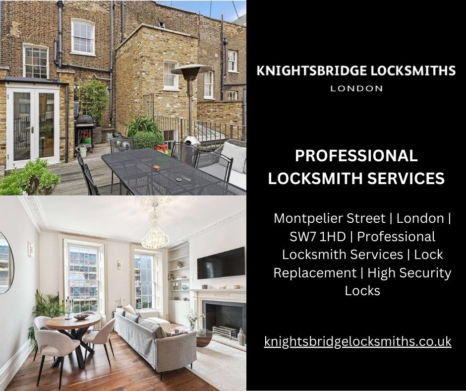 Locksmith Montpelier Street