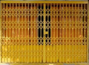 Security grille fitted on a residential window in Knightsbridge SW7