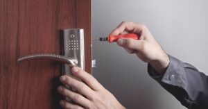 Local locksmith at a Pimlico home SW1V
