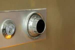 Safe specialist fitting a compact safe in South Kensington